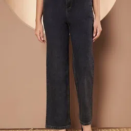 Chemistry Women Straight Fit High-Rise Stretchable Jeans-image-97