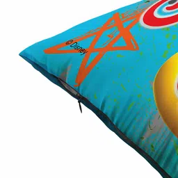 Disney By Athom Living Mickey Mouse Cushion with Cover - Blue image 4