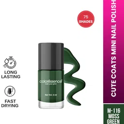 Cute Coats Mini Nail Polish Green-image-1