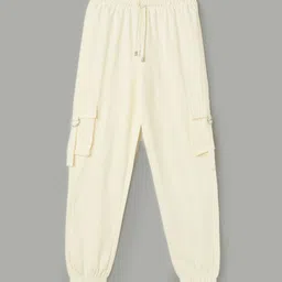Fame Forever by Lifestyle Girls Cotton Cargo Joggers-image-58