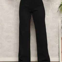 dolsia Women Cotton Flared High-Rise Jeans-picture-36