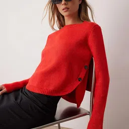 Trendyol Women Round Neck Long Sleeves Pullover-image-70