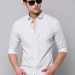 SHOWOFFFF Men Comfort Slim Fit Printed Casual Shirt-picture-41