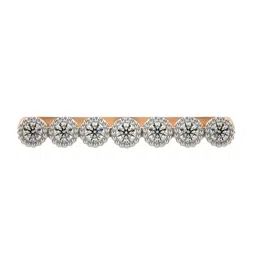 VALANOVA Rose Gold Plated Sterling Silver Certified 0.21 Ct Lab Grown Diamond Ring-picture-14