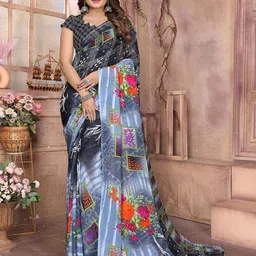 Moda Rapido Floral Printed Saree-picture-22