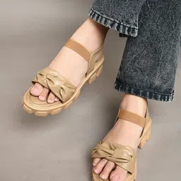 jm looks Women Wedges Sandal image 4