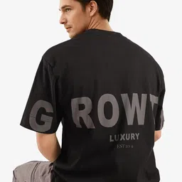 RARE RABBIT Men Typography Printed Applique T-shirt-picture-23