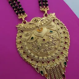 niva fashion Gold-Plated Brass Mangalsutra-picture-39