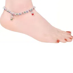 AamNa Enterprises Silver-Plated Anklet-picture-31