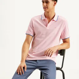 levi's Men's Solid Slim Fit Polo T-Shirt image 2