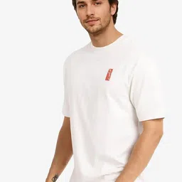 RARE RABBIT Men Raw Edge T-shirt image 4