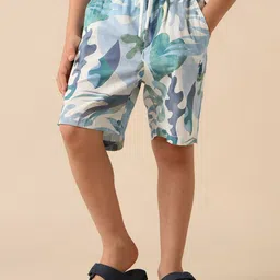 U.S. Polo Assn. Kids Boys Pure Cotton Abstract Printed Shorts-picture-20