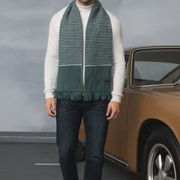 Villaa Trends Striped Men Muffler-image-73