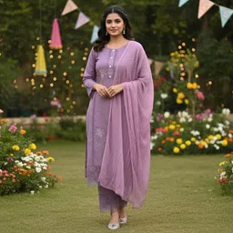 fashionwear Cotton Silk Blend Women Churidar-picture-26