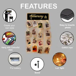 vah Wood Wall Photo Frame image 4