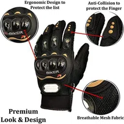 utexx Full P4BikeGloves For Riding,Biking,Cycling And Wenter Used Gloves 12 Riding Gloves image 5