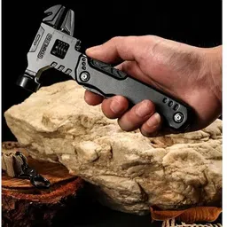 calldrishe Multi Tool Camping Accessories 16 in 1 Survival Gear and Equipment 16 in 1 Multi Tool Hammer Speciality Hammer image 3