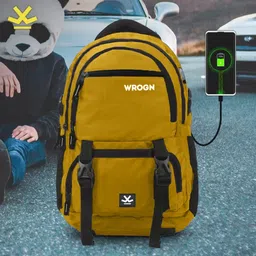 wrogn Large 40 L Laptop Backpack ASPHER Unisex With USB port and Rain cover-picture-23