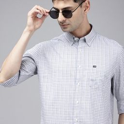 Arrow Sport Pure Cotton Manhattan Slim Fit Checked Casual Shirt-picture-13