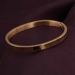 PALMONAS Women Gold-Toned Gold-Plated Kada Bracelet-picture-37