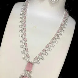 Gyaan Jewels Artificial Stone Studded Jewellery Set-picture-17