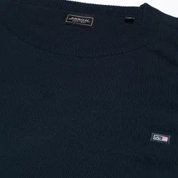 Arrow Men Navy Blue Pullover image 5