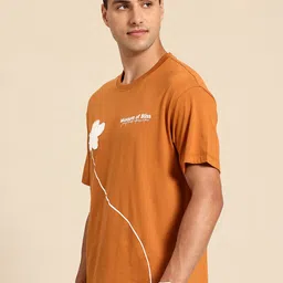 Mast & Harbour Graphic Printed Round Neck T-shirt image 3