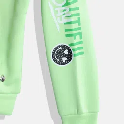 Monte Carlo Teenage Girls Printed Hooded Sweatshirt image 2