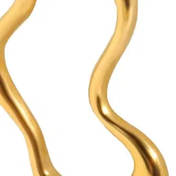 KRENOZ Gold-Plated Contemporary Studs image 5