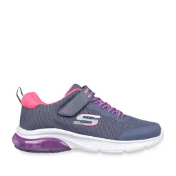 Skechers Girls SKECH-AIR AIRMATIC Charcoal Coral Casual Sneakers-image-15