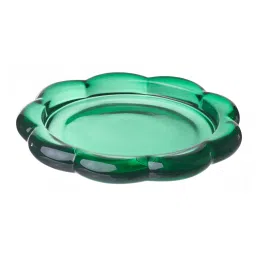 ikea bladfågel Candle dish, green, 11 cm image 1