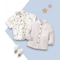 VANI COUTURE Boys Animal Printed Casual Shirt-picture-47