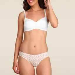Jockey White Non-wired Padded Bra - 1723 image 1