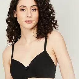 Ginger by Lifestyle Black & Blue Minimizer Bra - Pack Of 2 image 2