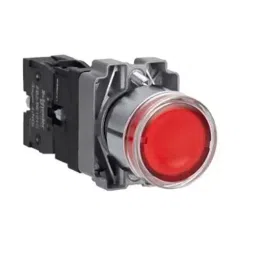 Sibass Electric Luminous Push Button SQD Type Harmony Series Without Contact Element with CE Mark, Red, SE-TB5-BW (Pack of 250)-picture-11