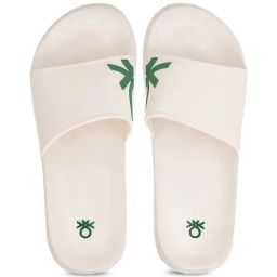 United Colors of Benetton Men's Off White Slides-picture-22