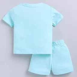 YK X Tinyo Infant Boys We Bare Bears Printed T-shirt with Shorts image 4