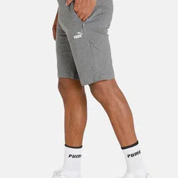 Puma Men Grey Slim Fit Sports Shorts image 5