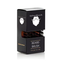 UrbanMooch Men Maroon 100% Boar Bristle Beard & Mustache Brush image 4