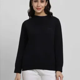 Forever 21 Black Regular Fit Sweatshirt-picture-20