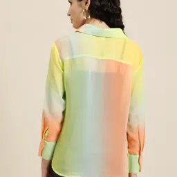 Qurvii Multicolor Regular fit Shirt image 2