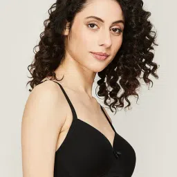 Ginger by Lifestyle Black & Blue Minimizer Bra - Pack Of 2 image 4