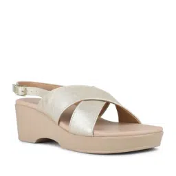 Inc.5 Women's Gold Back Strap Sandals image 2