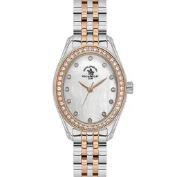SANTA BARBARA POLO & RACQUET CLUB Women Dial & Stainless Steel Bracelet Style Straps Analogue Watch-picture-20