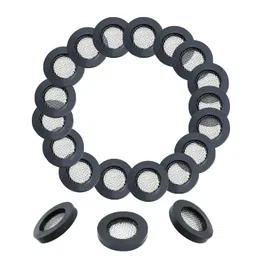 suiwotin 20pcs Stainless Steel Garden Hose Screen Filter, Pressure Shower Head Washer Gasket Hose Filter with 40 Mesh for 1/2" Garden Hose Faucet Inside Fittings image 5