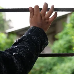 Funny Bones Clothings Boys Embroidered Regular Sequinned Velvet Top with Trousers image 3