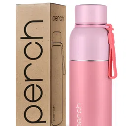 PERCH Pink Colourblocked Stainless Steel Double Wall Vacuum Flask 750ml-picture-34