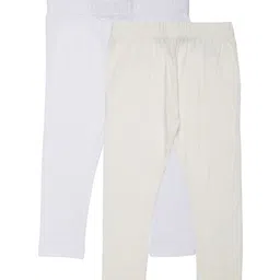 De Moza Girls Pack Of 2 Ankle-Length Leggings-image-40