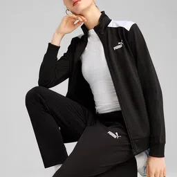 Puma Logo-Detail Long Sleeve Zip-Up Tracksuit-picture-34