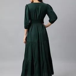 Krunal Raiyani V-Neck Maxi Dress image 4